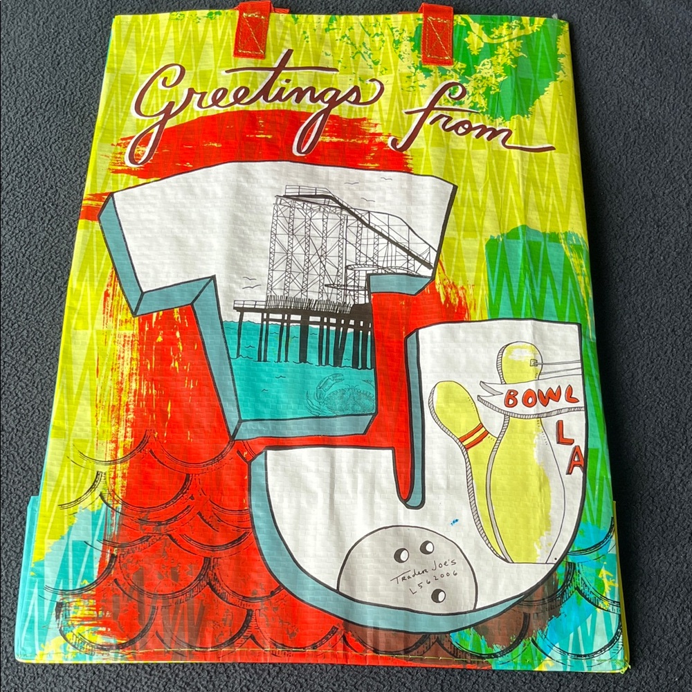 NWT Trader Joe's New Jersey Tote Bag